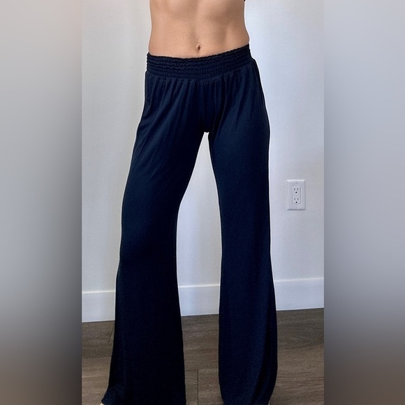 Debbie Katz Pants - DEBBIE KATZ Women Lightweight Beach Lounge Pants Navy Medium (fits XS-S) NWOT